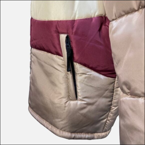 WeSC Vegan Landscape Puffer Sunset Sunburst Cactus Jacket Unisex (Size XL) - Picture 6 of 10